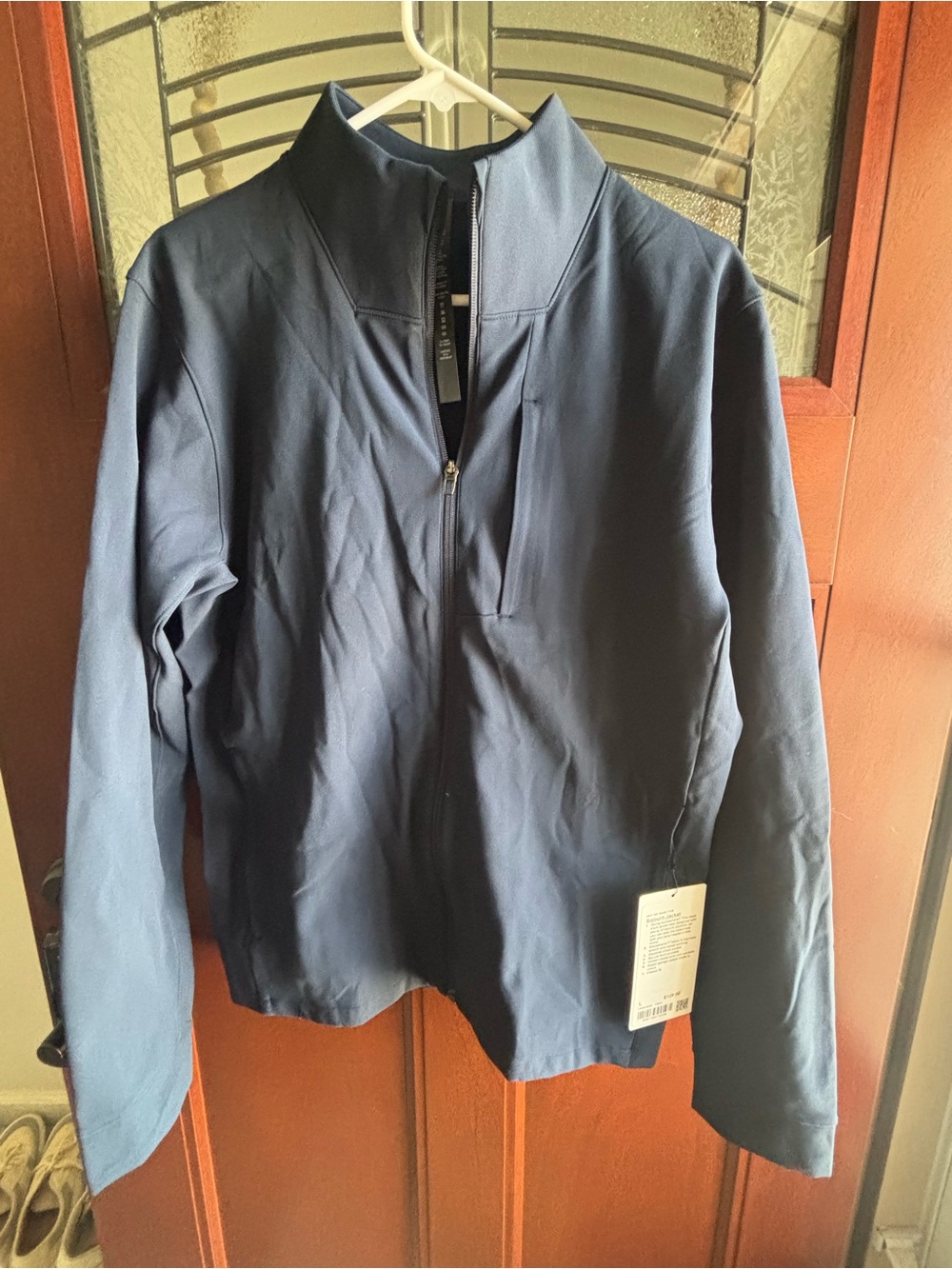 lululemon athletica Navy Lightweight Half-Zip Jacket